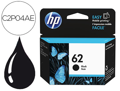 INK-JET HP N.62 OFFICEJET 5640 / 7640 / 5740 NEGRO -200 PAG-